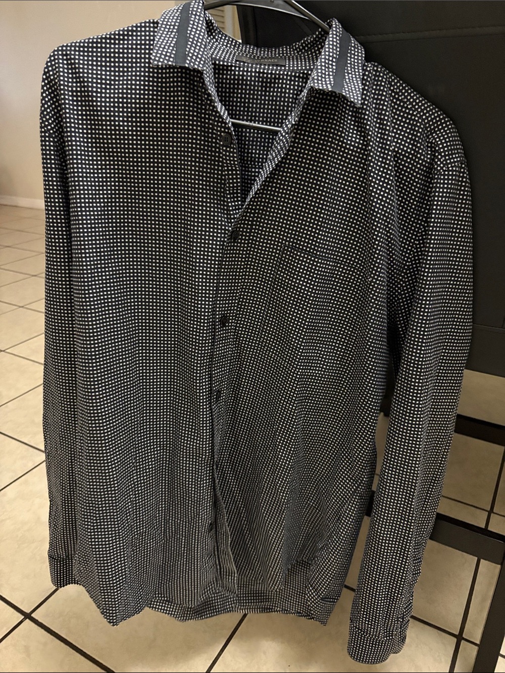 Versace men’s button up shirt size 41